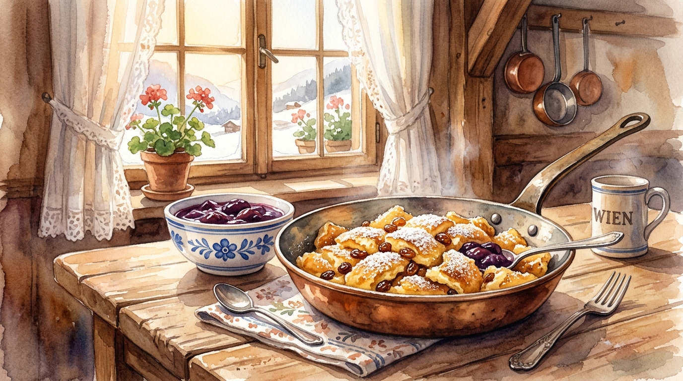 The Emperor's Torn Pancake: How a Kitchen Mistake Became Austria's Most Beloved Dessert