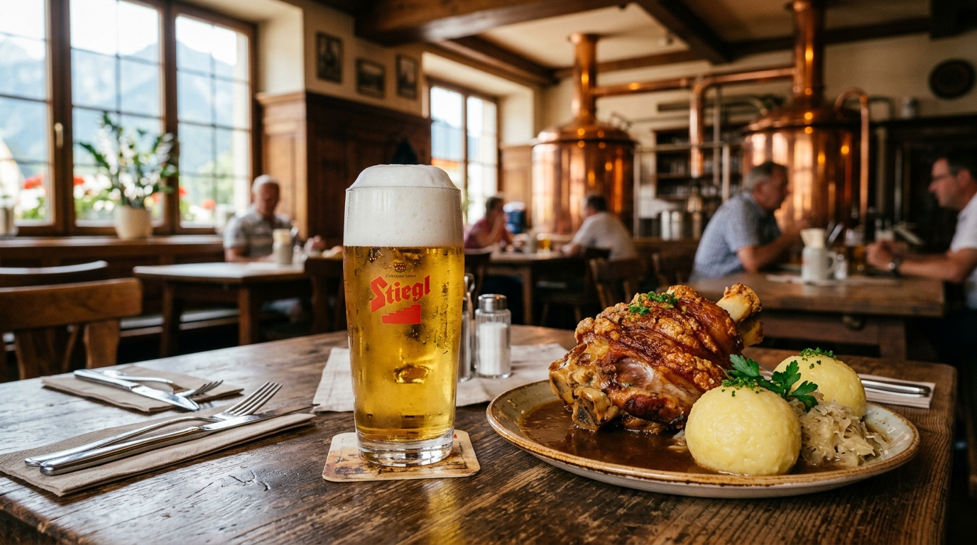 From Salzburg's Alpine Meadows to Your Glass: The Journey of Our Stiegl Beer